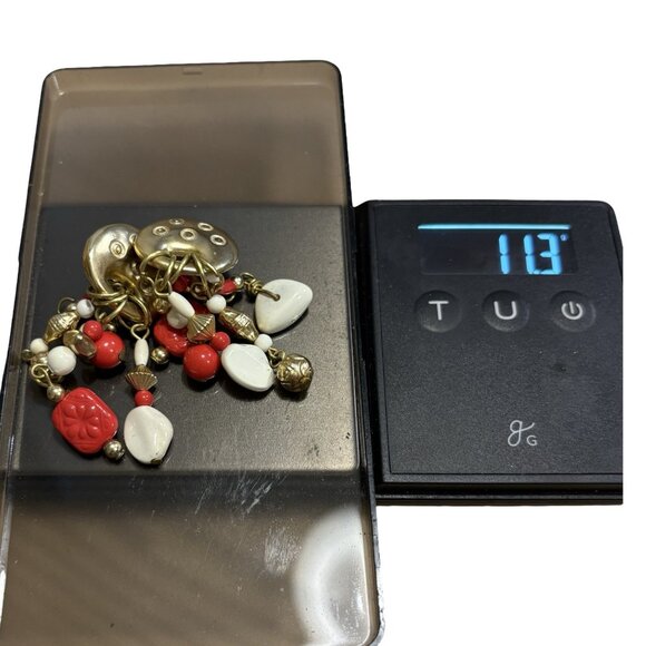 Vintage Art Deco Southwest Style Earrings Retro Costume Earrings Fun Whimsy - Picture 4 of 6